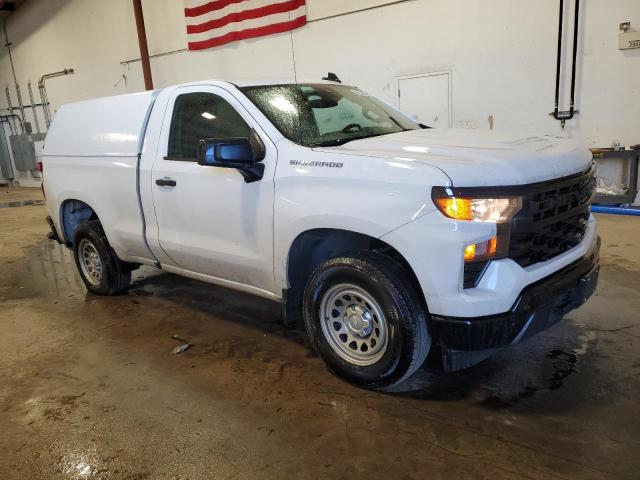 3GCNAAEK4PG360302 - 2023 CHEVROLET SILVERADO C1500 WHITE photo 4