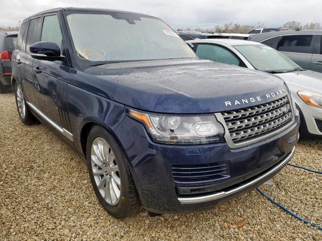 SALGR2VF3GA274335 - 2016 LAND ROVER RANGE ROVE BLUE photo 1