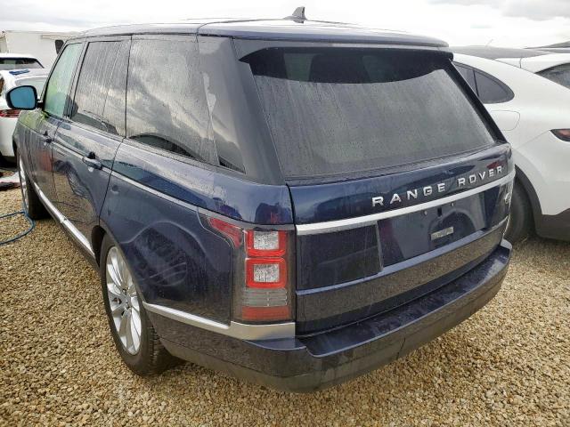 SALGR2VF3GA274335 - 2016 LAND ROVER RANGE ROVE BLUE photo 3