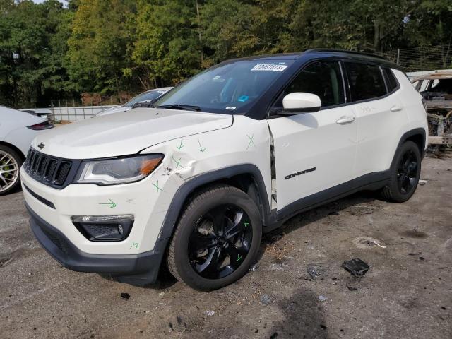 3C4NJCBB3KT646397 - 2019 JEEP COMPASS LATITUDE WHITE photo 1