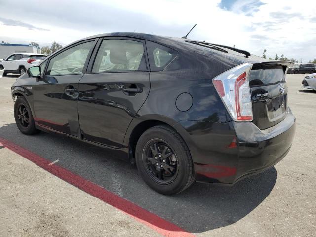 JTDKN3DU6F2002020 - 2015 TOYOTA PRIUS BLACK photo 2