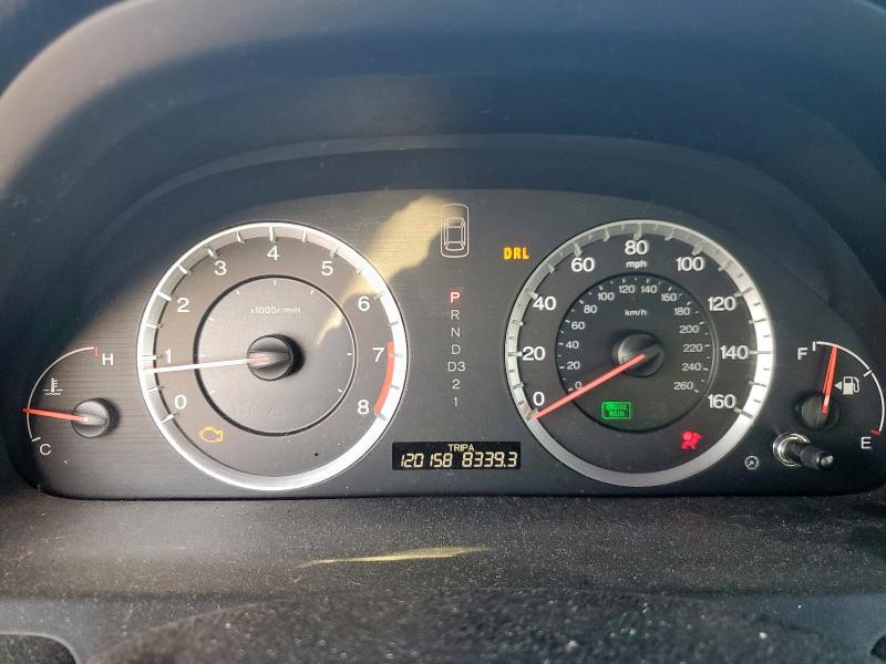 1HGCP36838A063477 - 2008 HONDA ACCORD EXL 黑色 照片 9