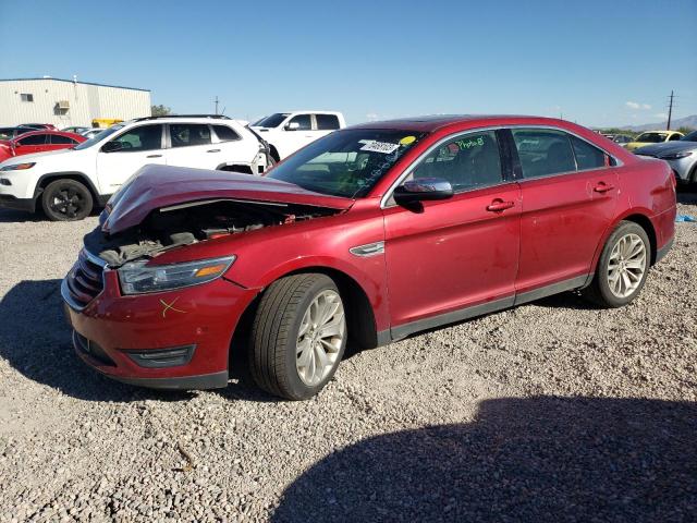 1FAHP2F85FG110801 - 2015 FORD TAURUS LIMITED BURGUNDY photo 1