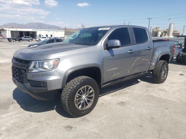 1GCGTEEN4N1310791 - 2022 CHEVROLET COLORADO ZR2 GRAY photo 1