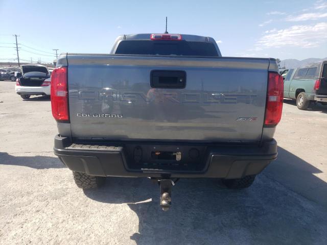 1GCGTEEN4N1310791 - 2022 CHEVROLET COLORADO ZR2 GRAY photo 6