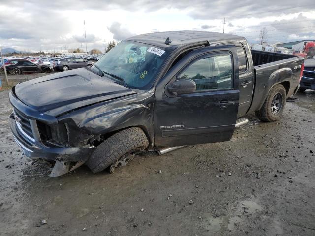 3GTP2WE34BG303389 - 2011 GMC SIERRA K1500 SLT BLACK photo 1