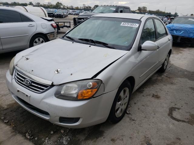 KNAFE222395658687 - 2009 KIA SPECTRA EX SILVER photo 2