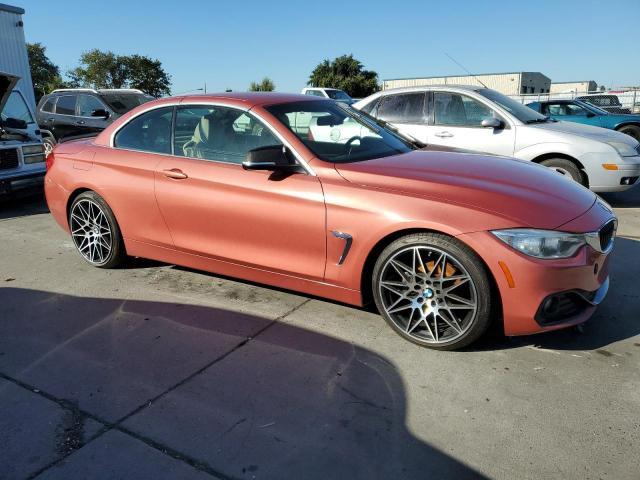 WBA3V7C59G5A26480 - 2016 BMW 428 I SULEV ORANGE photo 4