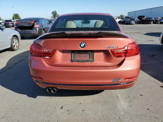 WBA3V7C59G5A26480 - 2016 BMW 428 I SULEV ORANGE photo 6