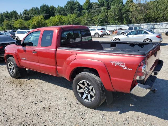 5TETU62N69Z626291 - 2009 TOYOTA TACOMA PRERUNNER ACCESS CAB RED photo 2