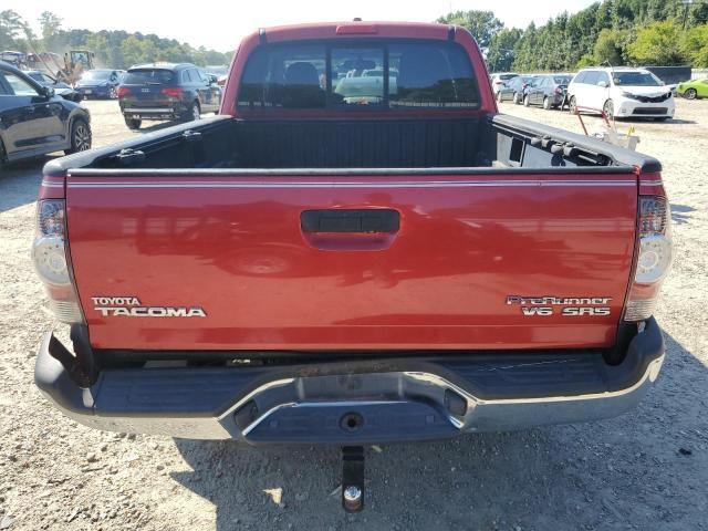 5TETU62N69Z626291 - 2009 TOYOTA TACOMA PRERUNNER ACCESS CAB RED photo 6