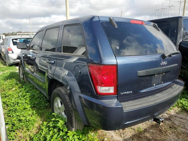 1J8GS48K88C236646 - 2008 JEEP GRAND CHER LAREDO BLUE photo 2