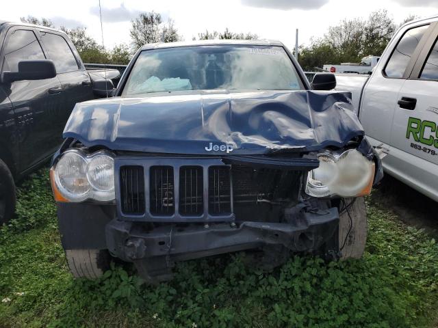 1J8GS48K88C236646 - 2008 JEEP GRAND CHER LAREDO BLUE photo 5