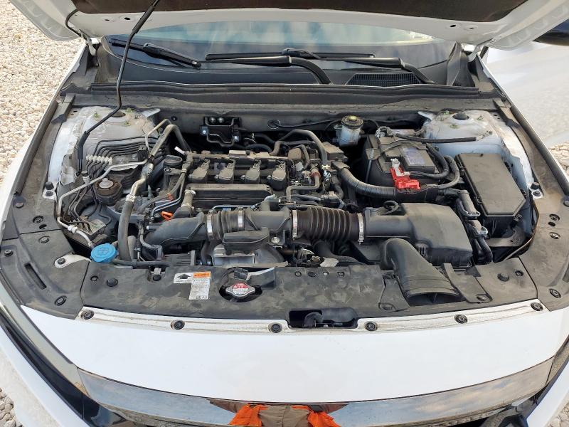 1HGCV1F34NA031230 - 2022 HONDA ACCORD SPORT WHITE photo 11