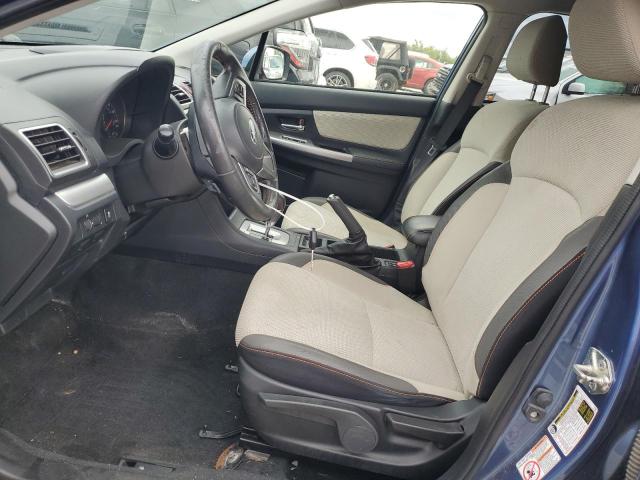 JF2GPABC0H8214380 - 2017 SUBARU CROSSTREK PREMIUM BLUE photo 7