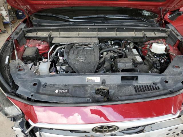 5TDKDRAHXPS028725 - 2023 TOYOTA HIGHLANDER L RED photo 12