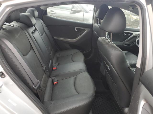 KMHDH4AE8FU433283 - 2015 HYUNDAI ELANTRA SE SILVER photo 10