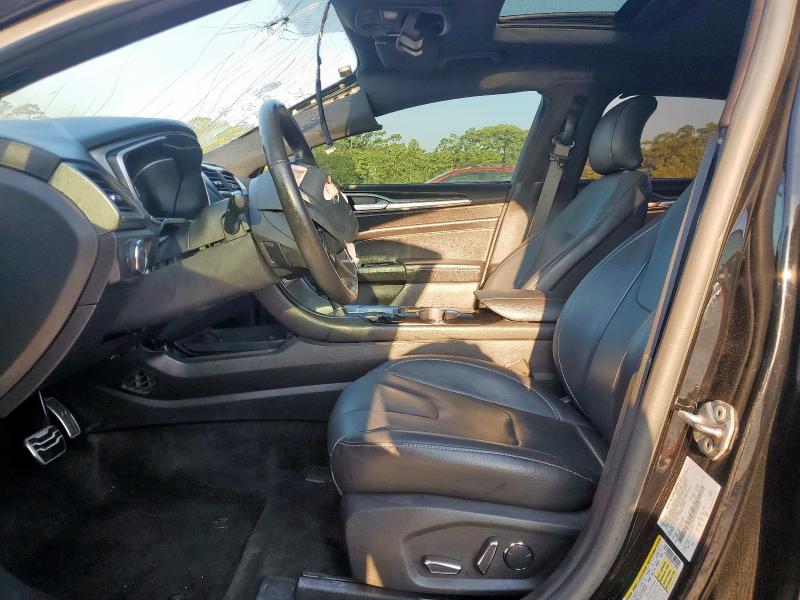 3FA6P0K93GR278859 - 2016 FORD FUSION TITANIUM BLACK photo 7