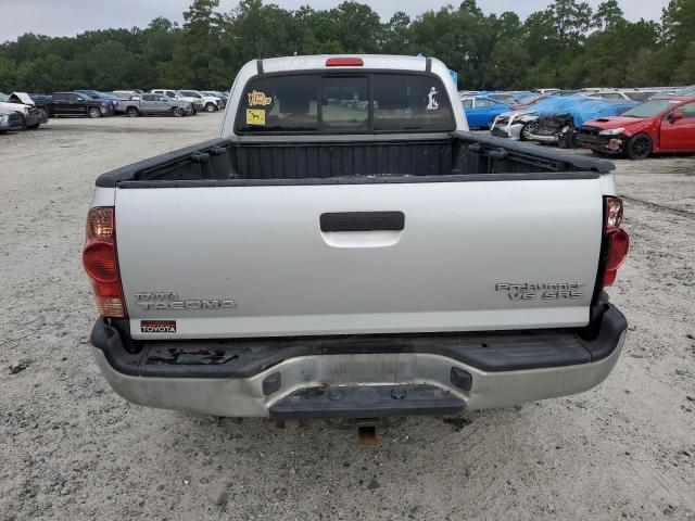 5TETU62N78Z514825 - 2008 TOYOTA TACOMA PRERUNNER ACCESS CAB SILVER photo 6