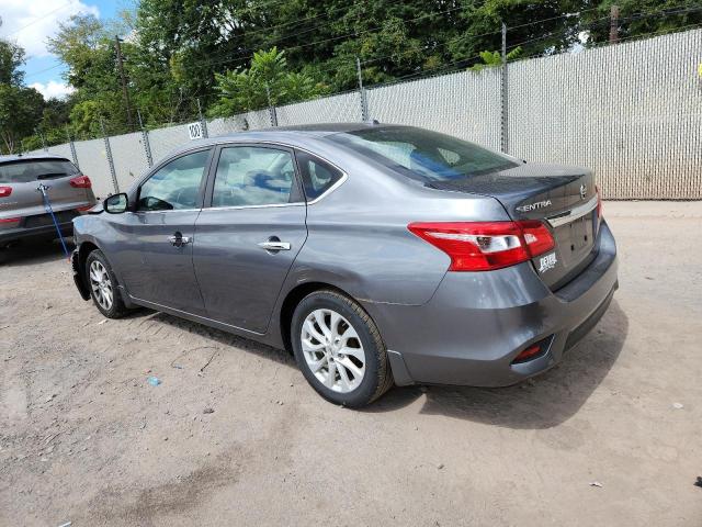 3N1AB7AP5KY311549 - 2019 NISSAN SENTRA S GRAY photo 2