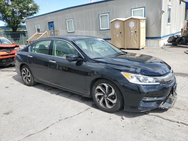 1HGCR3F81GA003156 - 2016 HONDA ACCORD EXL BLACK photo 4