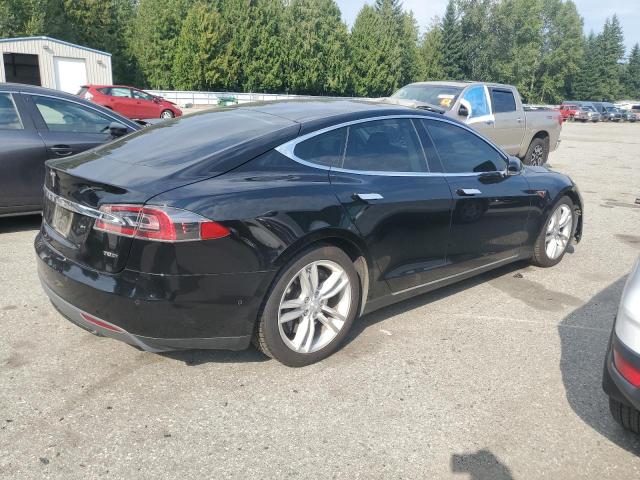 5YJSA1E20FF107663 - 2015 TESLA MODEL S Czarny zdjęcie 3