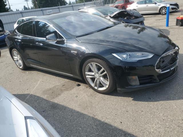 5YJSA1E20FF107663 - 2015 TESLA MODEL S Czarny zdjęcie 4