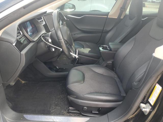 5YJSA1E20FF107663 - 2015 TESLA MODEL S Czarny zdjęcie 7