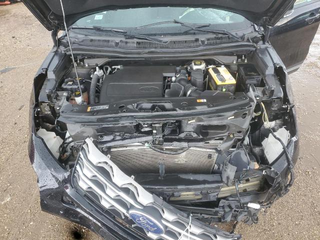 1FM5K8D80HGC60315 - 2017 FORD EXPLORER XLT შავი ფოტო 11