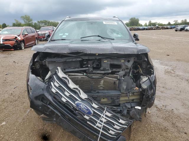 1FM5K8D80HGC60315 - 2017 FORD EXPLORER XLT შავი ფოტო 5