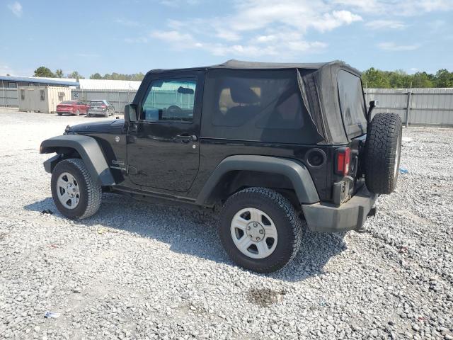 1C4AJWAG5EL162518 - 2014 JEEP WRANGLER SPORT BLACK photo 2