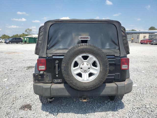 1C4AJWAG5EL162518 - 2014 JEEP WRANGLER SPORT BLACK photo 6