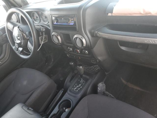 1C4AJWAG5EL162518 - 2014 JEEP WRANGLER SPORT BLACK photo 8