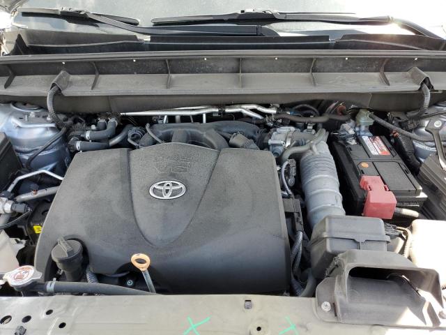 5TDGZRBH5LS009340 - 2020 TOYOTA HIGHLANDER XLE Blau Foto 12