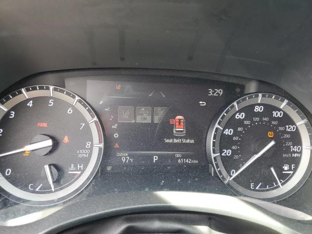 5TDGZRBH5LS009340 - 2020 TOYOTA HIGHLANDER XLE Blau Foto 9