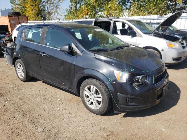 1G1JC6EH8E4182391 - 2014 CHEVROLET SONIC LT BLACK photo 4