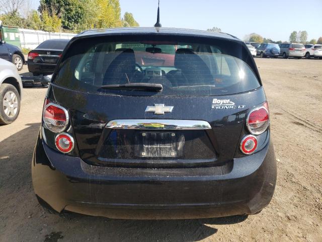 1G1JC6EH8E4182391 - 2014 CHEVROLET SONIC LT BLACK photo 6