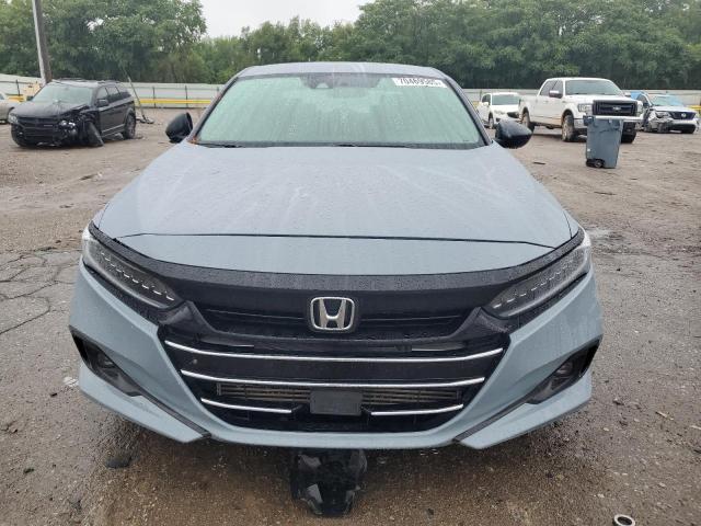 1HGCV1F32MA010634 - 2021 HONDA ACCORD SPORT BLUE photo 5