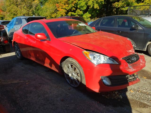 KMHHT6KD1BU058297 - 2011 HYUNDAI GENESIS CO 2.0T RED photo 4