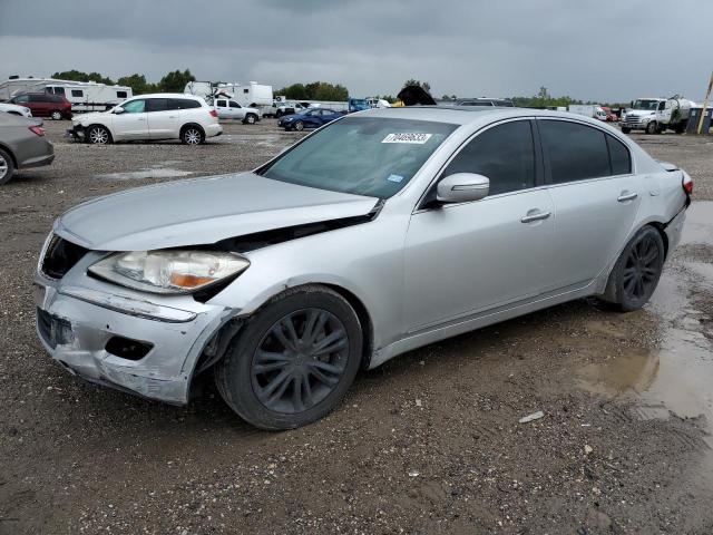 KMHGC4DF6BU125829 - 2011 HYUNDAI GENESIS 4.6L SILVER photo 1