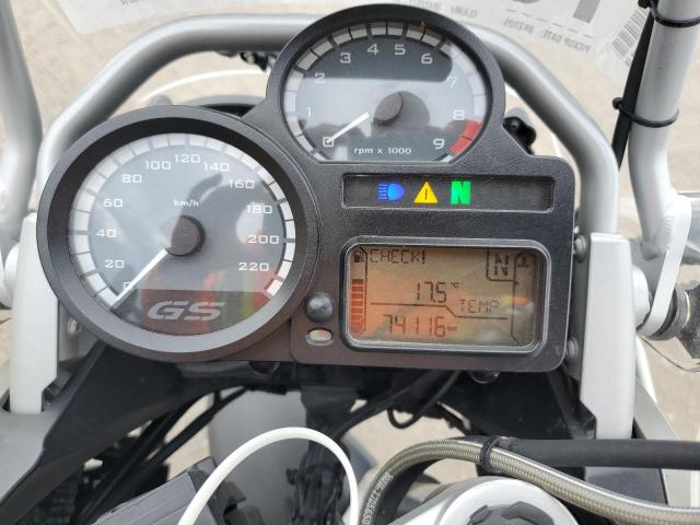 WB10380099ZW73512 - 2009 BMW R1200 GS ADVENTURE Մոխրագույն լուսանկար 7