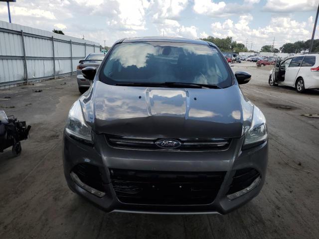 1FMCU0HX8DUB53058 - 2013 FORD ESCAPE SEL GRAY photo 5