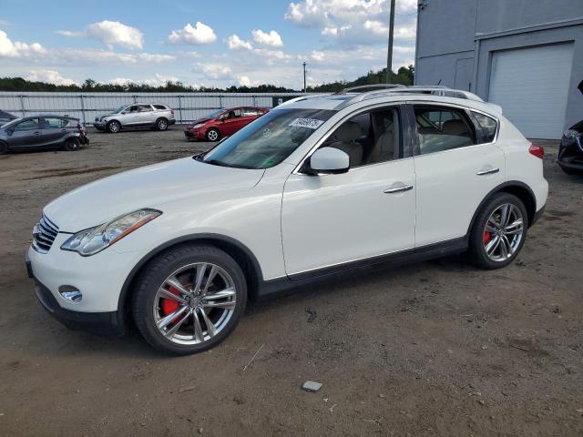 JN1AJ0HRXBM851418 - 2011 INFINITI EX35 BASE WHITE photo 1