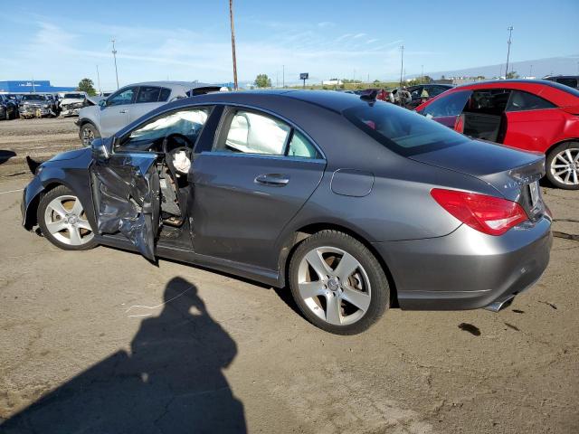 WDDSJ4GB9FN213776 - 2015 MERCEDES-BENZ CLA 250 4MATIC GRAY photo 2