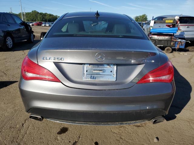 WDDSJ4GB9FN213776 - 2015 MERCEDES-BENZ CLA 250 4MATIC GRAY photo 6
