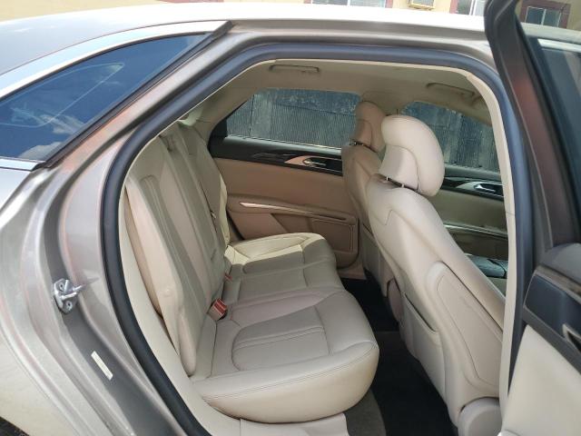 3LN6L2G98GR630288 - 2016 LINCOLN MKZ GRAY photo 10
