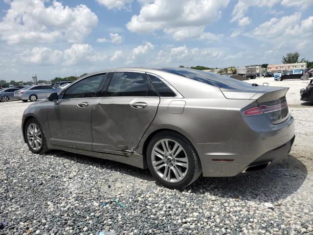 3LN6L2G98GR630288 - 2016 LINCOLN MKZ GRAY photo 2