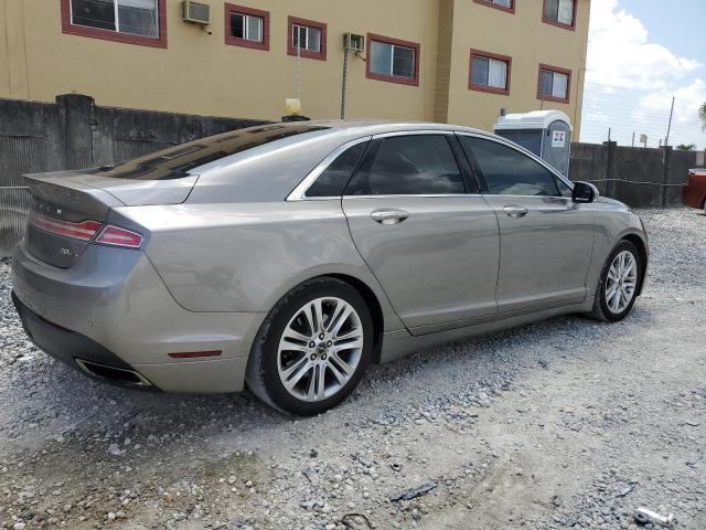 3LN6L2G98GR630288 - 2016 LINCOLN MKZ GRAY photo 3