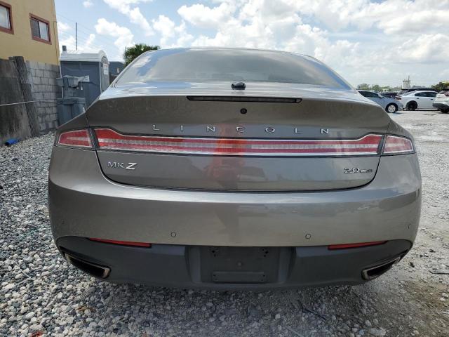 3LN6L2G98GR630288 - 2016 LINCOLN MKZ GRAY photo 6