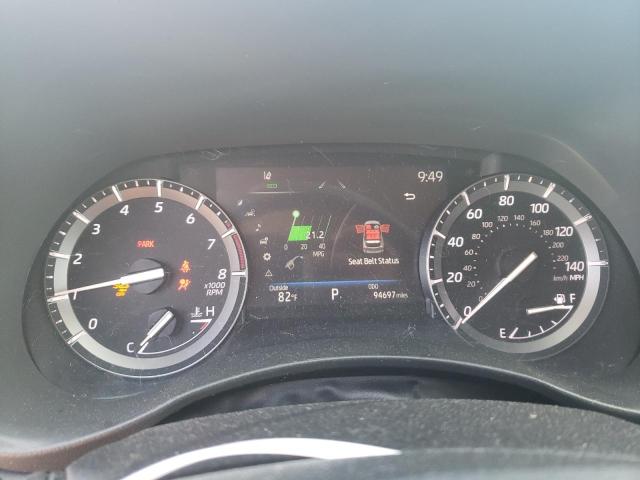 5TDGZRBH8MS106095 - 2021 TOYOTA HIGHLANDER XLE RED photo 9